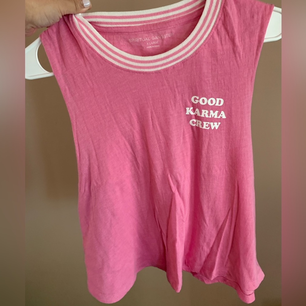 Spiritual Gangster Crop Tank - XL
